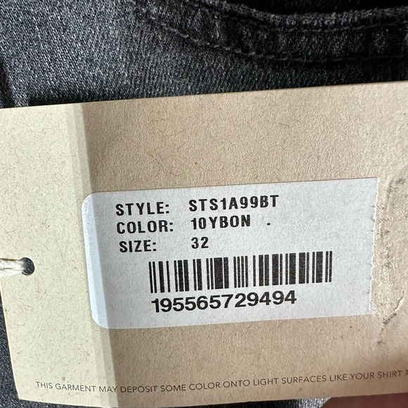 AG Adriano Goldschmied Saige High Rise Straight Jeans 10 Years Boundary - Picture 5 of 15